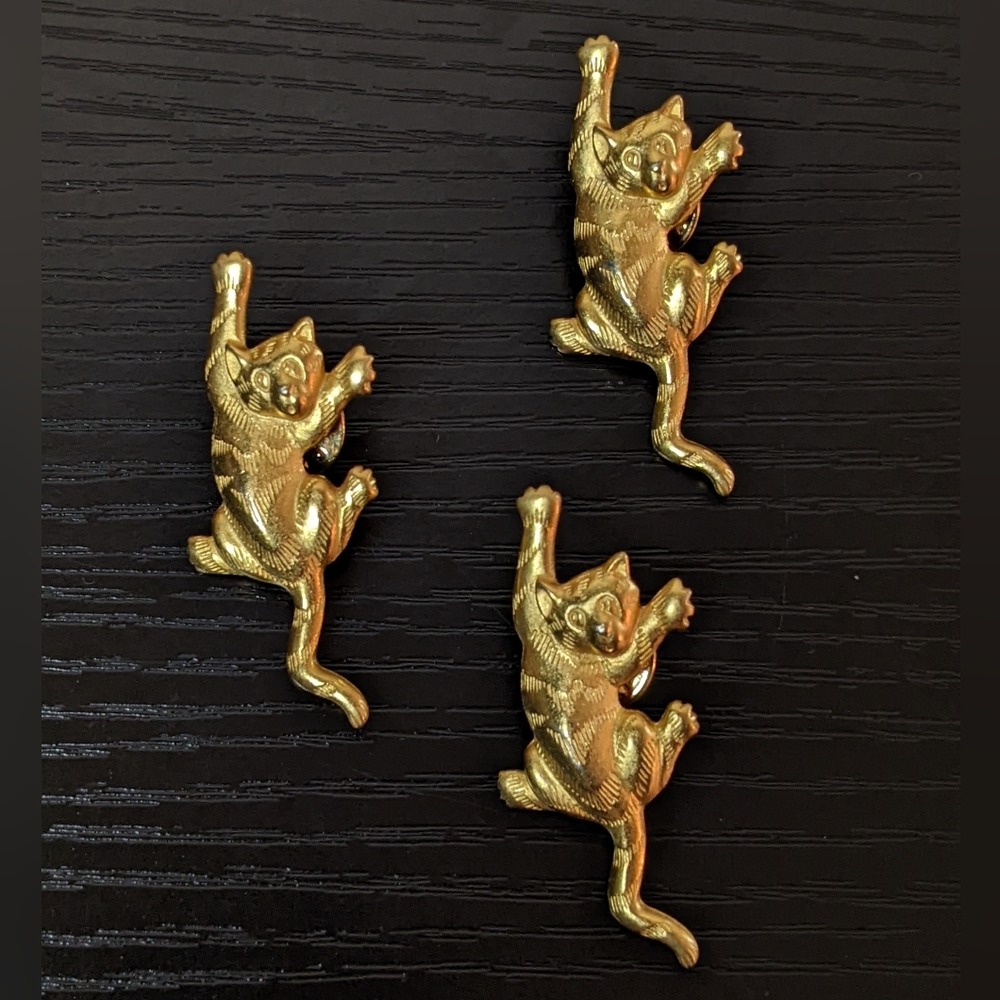 VTG 80's JJ Cat Scatter Pins